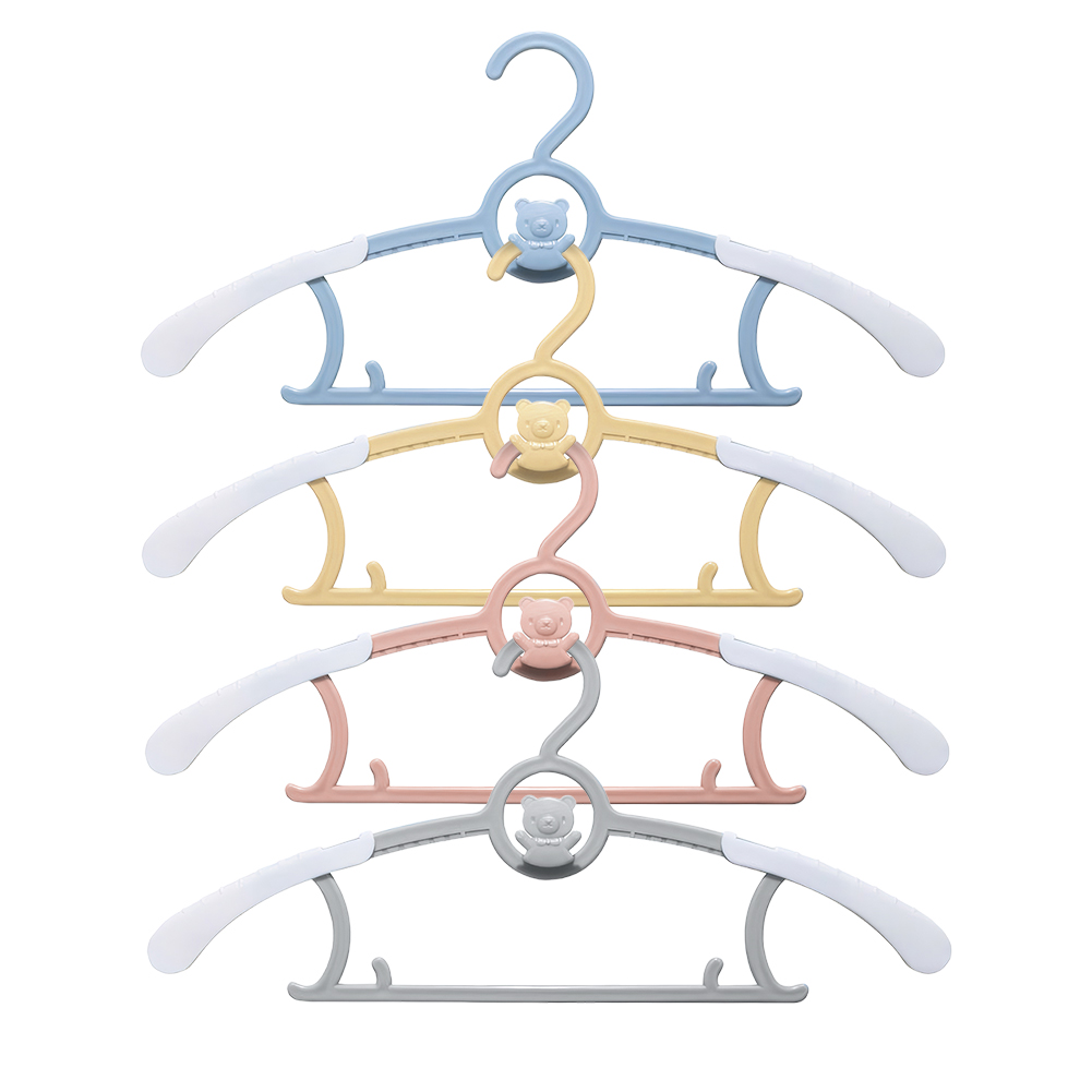 Baby Nursery Closet - 10Pcs Extendable Kids Clothes Hanger Space