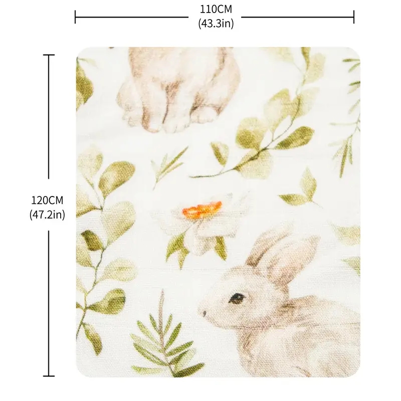 Elinfant digital print 120*110 - Swaddle Blanket Muslin review and price