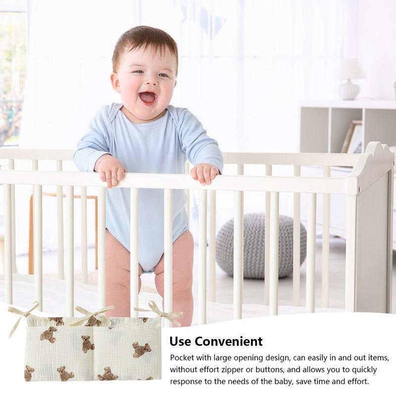 Baby Crib Organizer Cot Caddy  - Baby Nursery Toy review and price