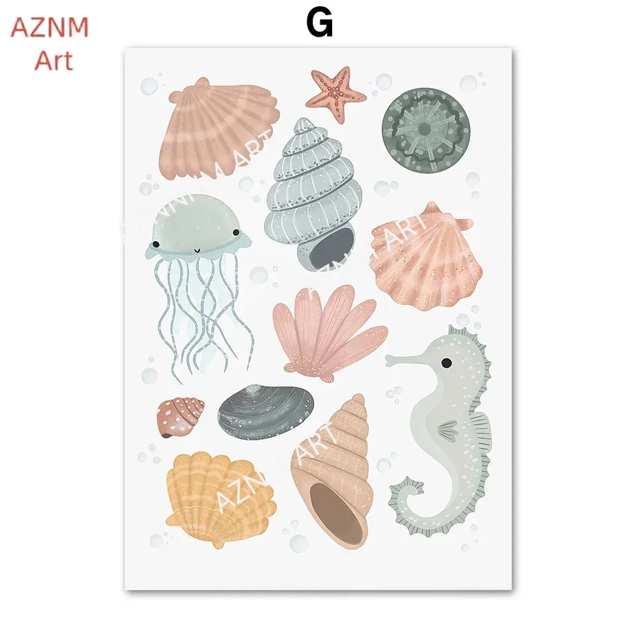 Under the Sea Nursery Wall Art - Baby Nursery Under The Sea review and price