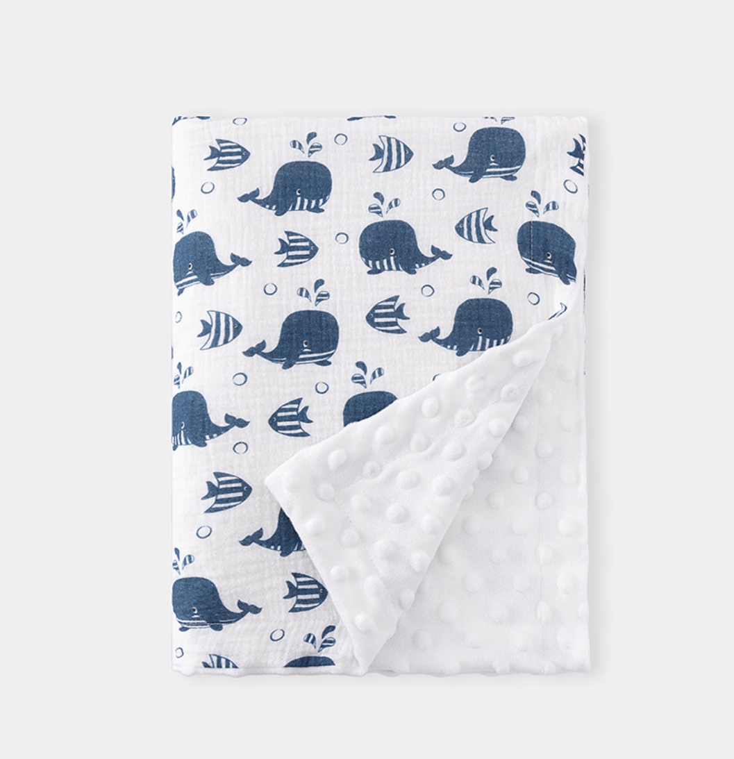 Muslin Baby Blanket For Newbor - Baby Boy Nursery Quilt review and price