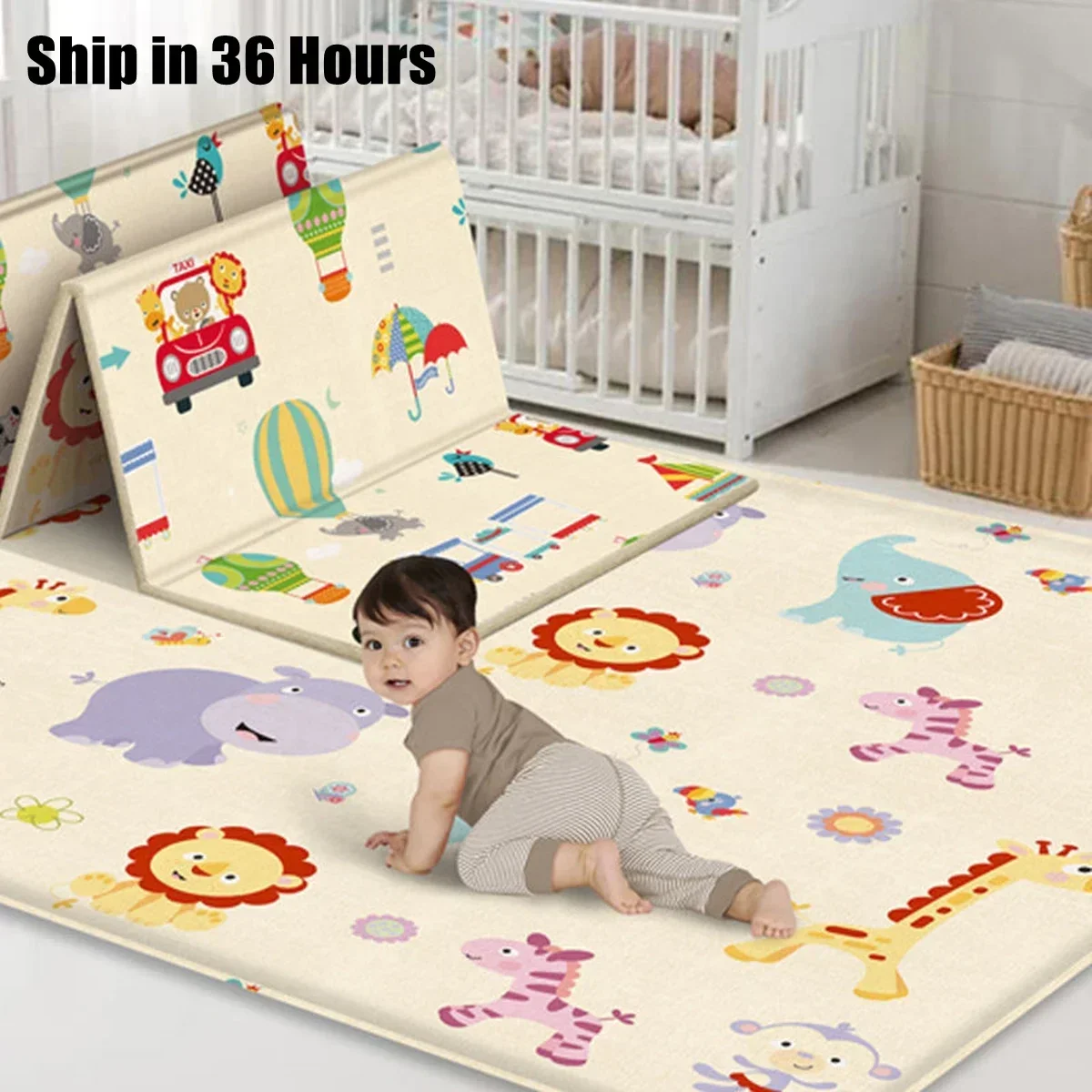 Educational Foldable Baby Play - Baby Nursery Game review and price