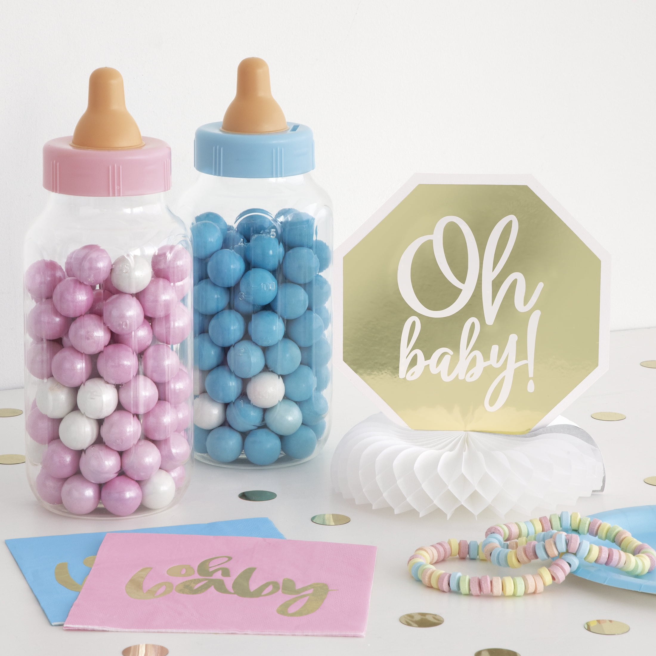 11 Inch Pink Plastic Baby Bott - Baby Nursery Game review and price