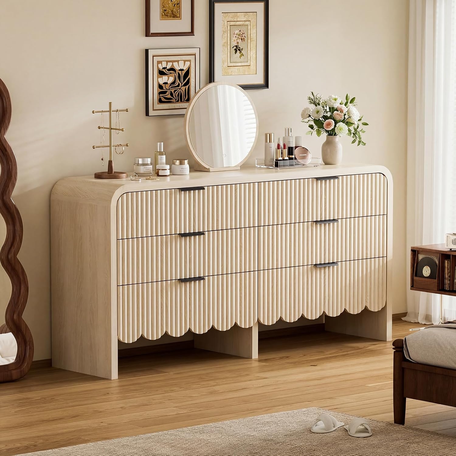 Wood 6 Drawer Dresser Nursery  - Baby Nursery Closet review and price