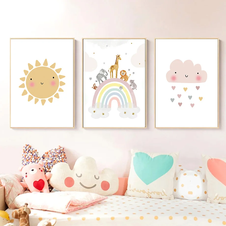 Giraffe Elephant Hot Balloon S - Baby Nursery Ornaments review and price