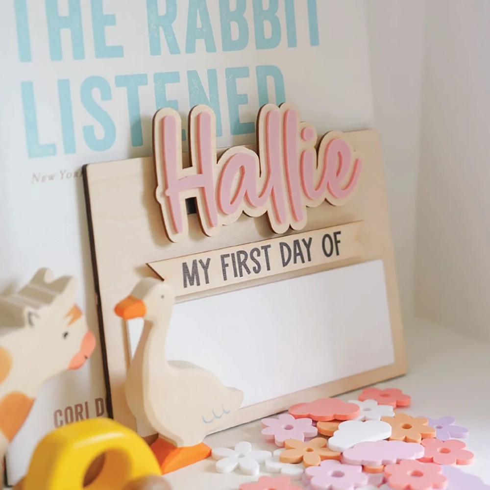 1Pc Custom First and Last Day  - Baby Nursery Ornaments review and price