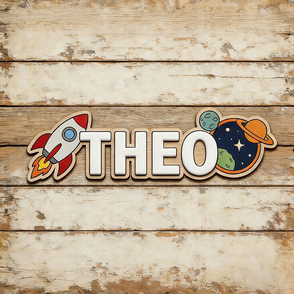 Personalized Space Rocket Name - Baby Nursery review and price