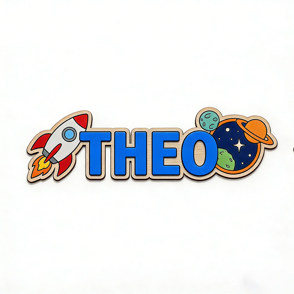 Personalized Space Rocket Name - Baby Nursery review and price