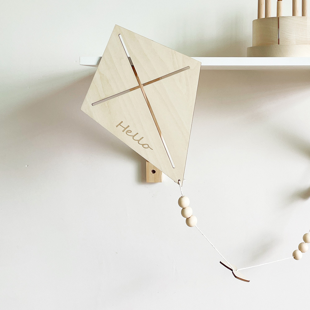 INS Nordic Wooden Kite Wall Or - Baby Nursery Ornaments review and price