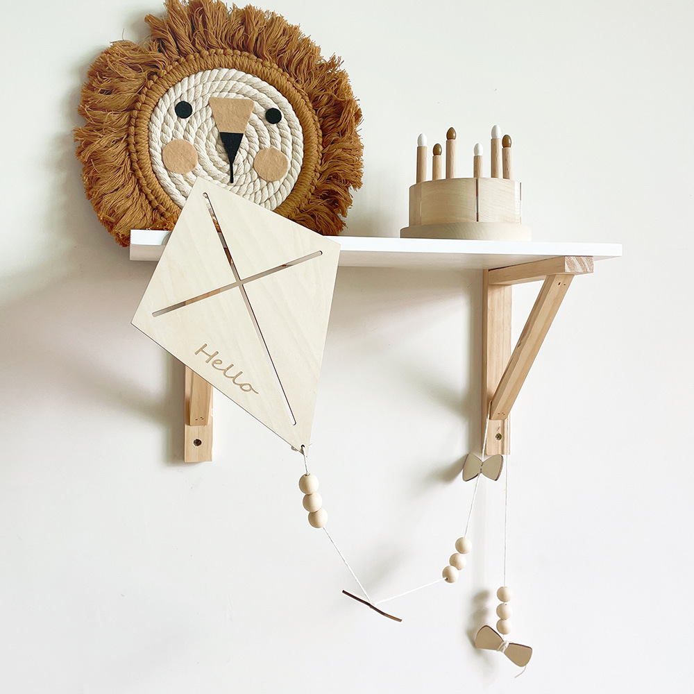 INS Nordic Wooden Kite Wall Or - Baby Nursery Ornaments review and price