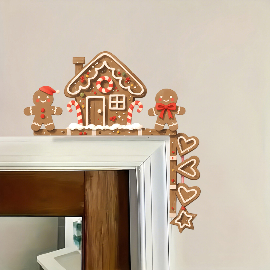 Gingerbread House & Man Christ - Baby Nursery Wall Decals review and price