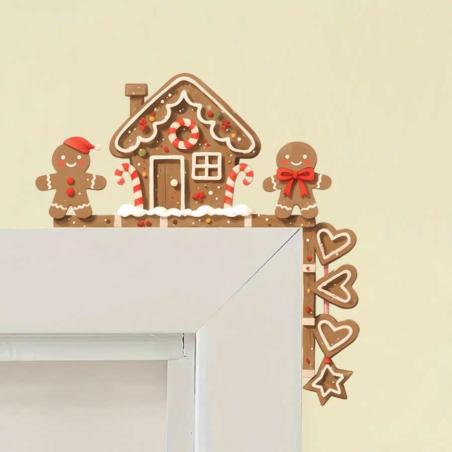 Gingerbread House & Man Christ - Baby Nursery Wall Decals review and price