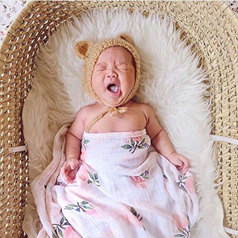 Rose 120x120cm 70% Bamboo 30%  - Swaddle Blanket Muslin review and price