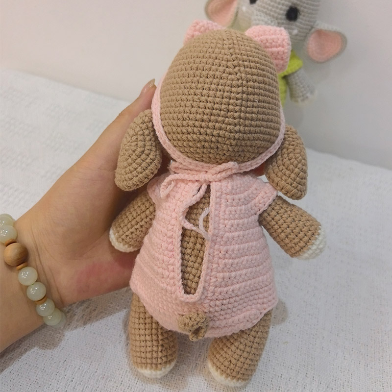 Handmade Crochet Elephant Coup - Baby Nursery Game review and price