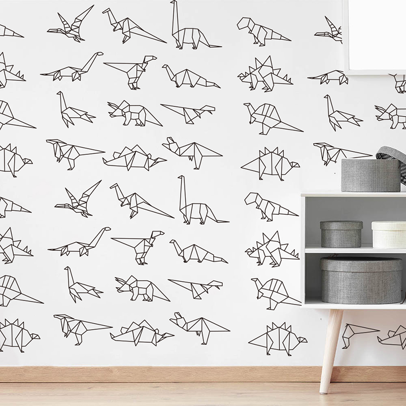 Cute Origami Dinosaurs Animal  - Baby Nursery Zoo Animals review and price