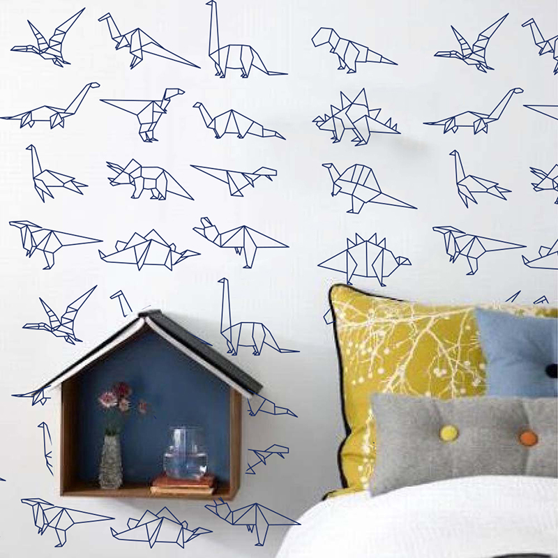 Cute Origami Dinosaurs Animal  - Baby Nursery Zoo Animals review and price