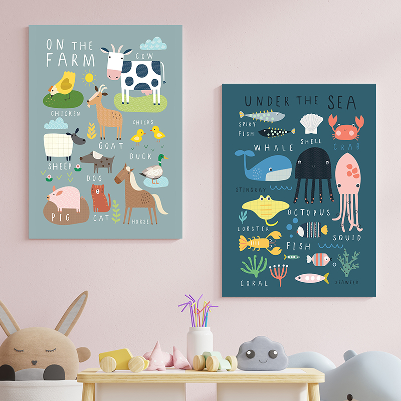 Under The Sea Print On The Far - Baby Nursery Under The Sea review and price