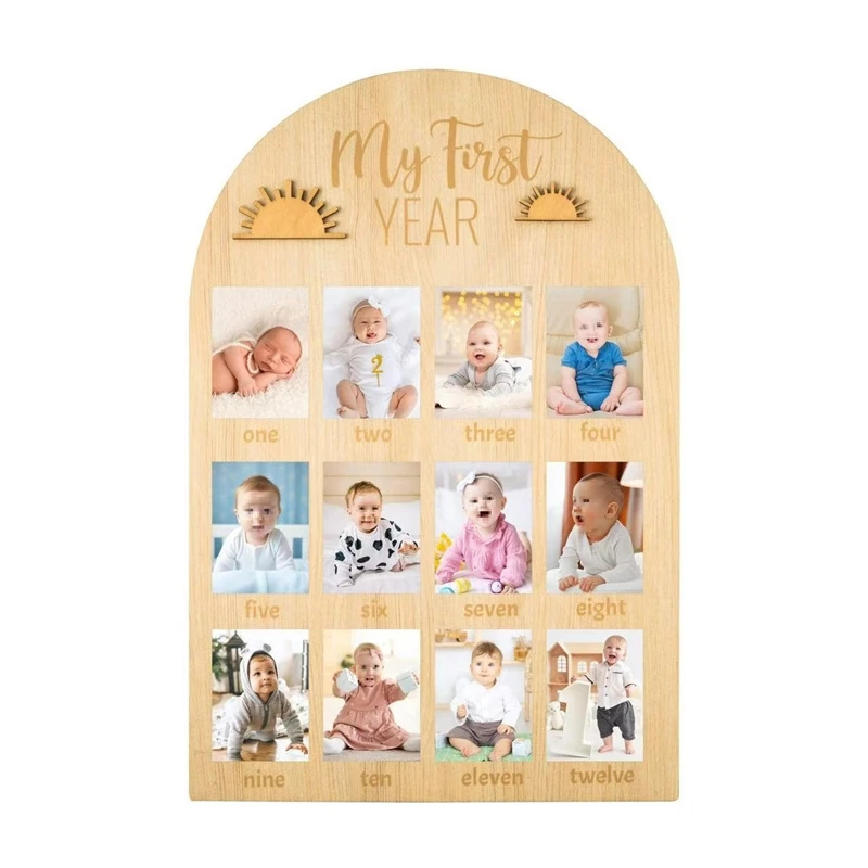 Wooden Baby Month Milestone Ph - Baby Nursery Keepsake review and price