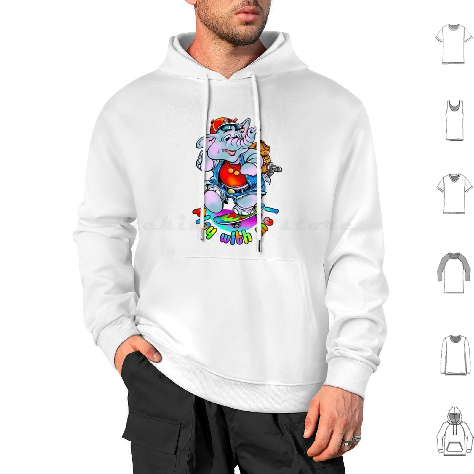 Play With Me ! Hoodies Long Sl - Baby Nursery Zoo Animals review and price