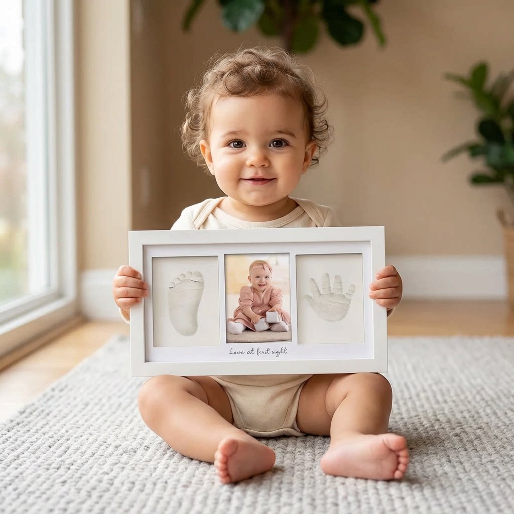 Baby Handprint Footprint Clay  - Baby Nursery Keepsake review and price