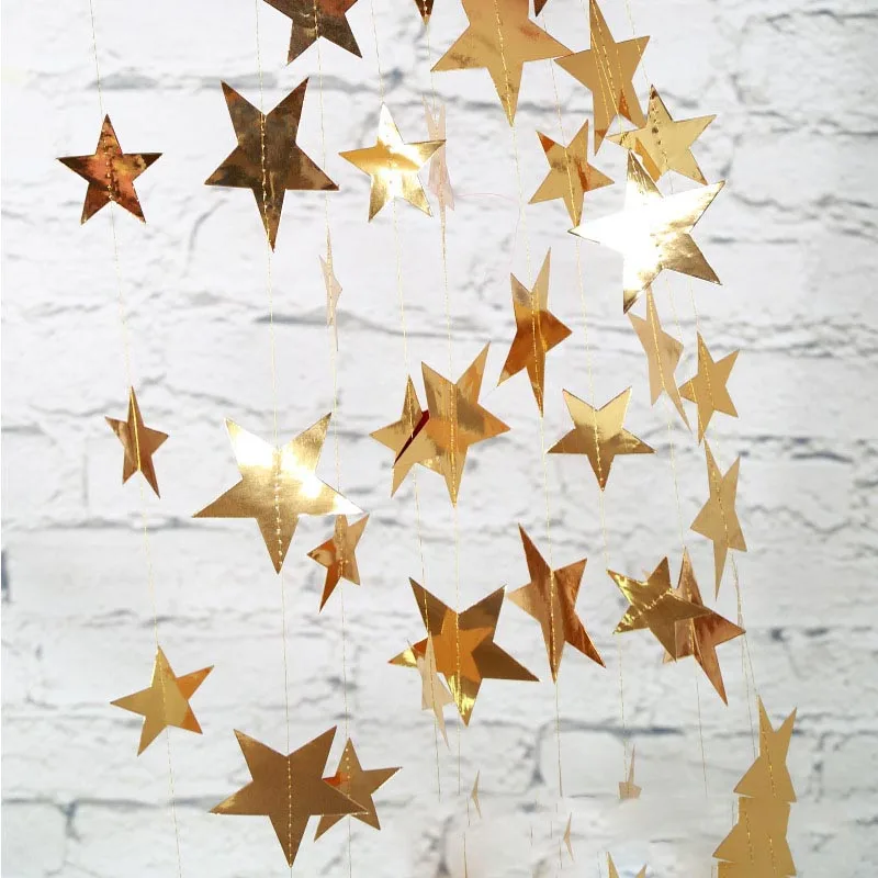 4M Star Garland  10cm Paper St - Baby Nursery Ornaments review and price