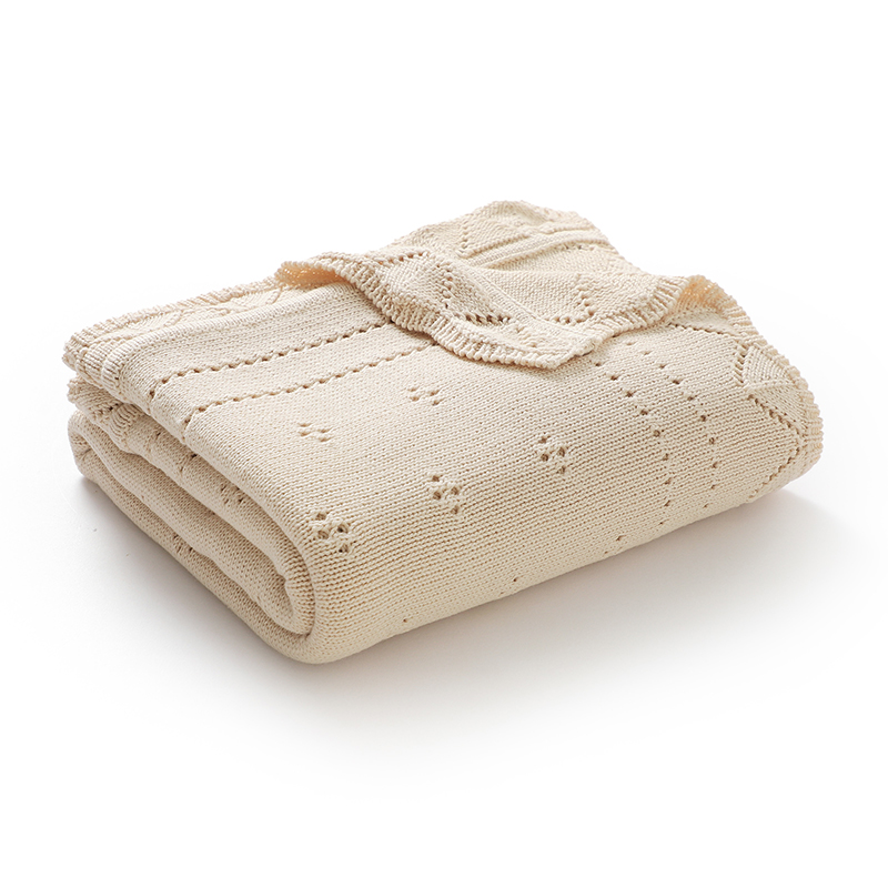 Baby Blankets Cotton Knitted 1 - Baby Boy Nursery Quilt review and price
