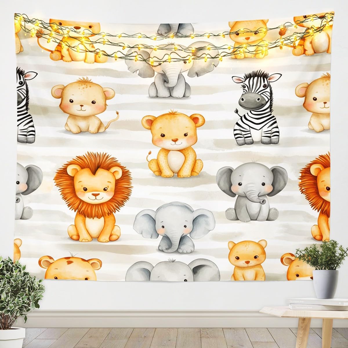 Cute Safari Jungle Animals Tap - Baby Nursery Zoo Animals review and price