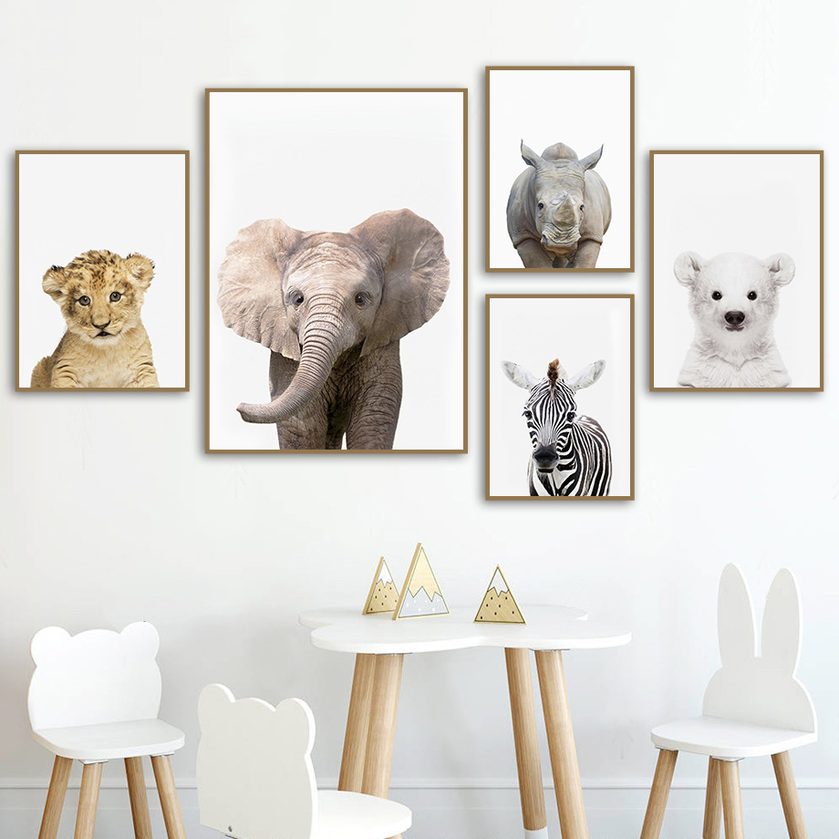 Baby Safari Animal Nursery Wal - Baby Nursery Zoo Animals review and price