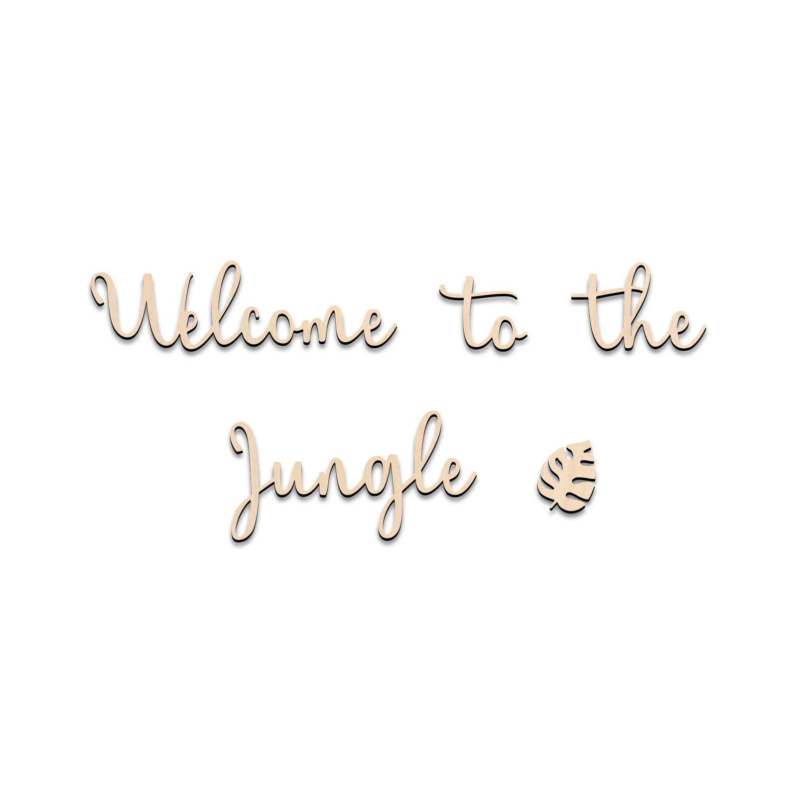 Welcome to the Jungle Wooden S - Baby Nursery Ornaments review and price