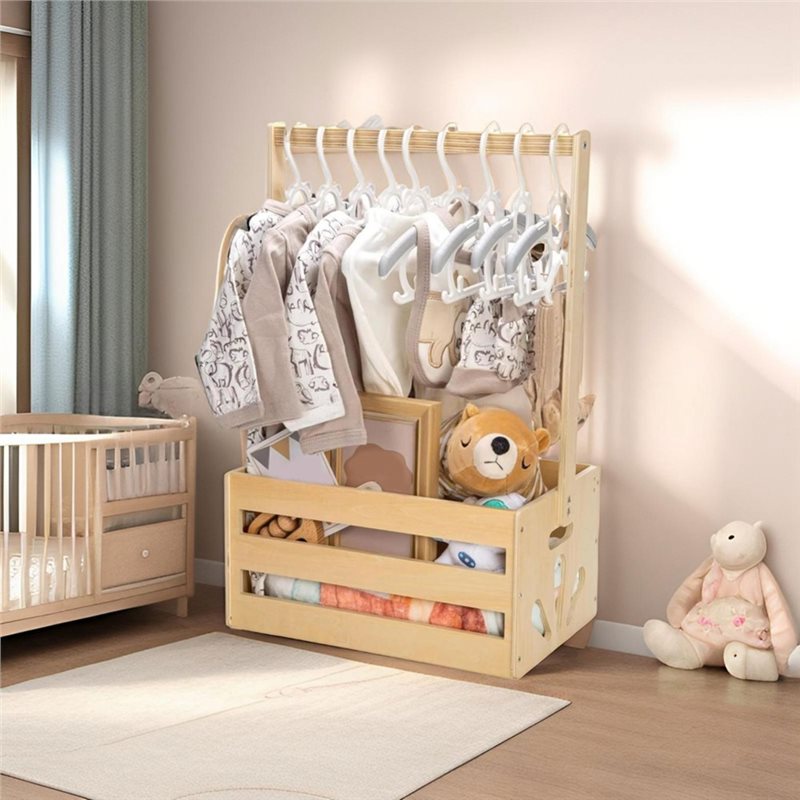 Wooden Baby Shower Gift Basket - Baby Nursery Closet review and price