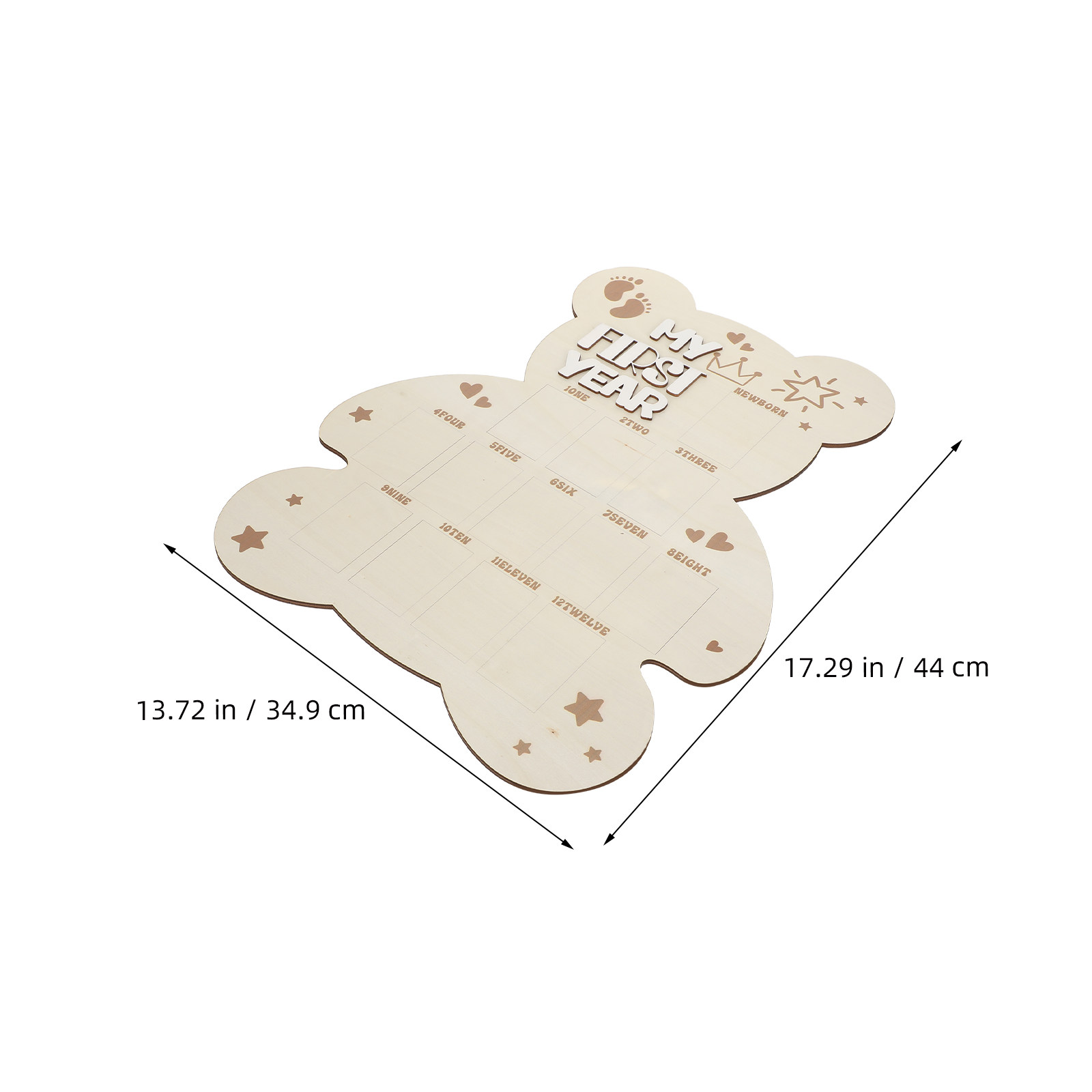 Wooden My First Picture Frame  - Baby Nursery Keepsake review and price