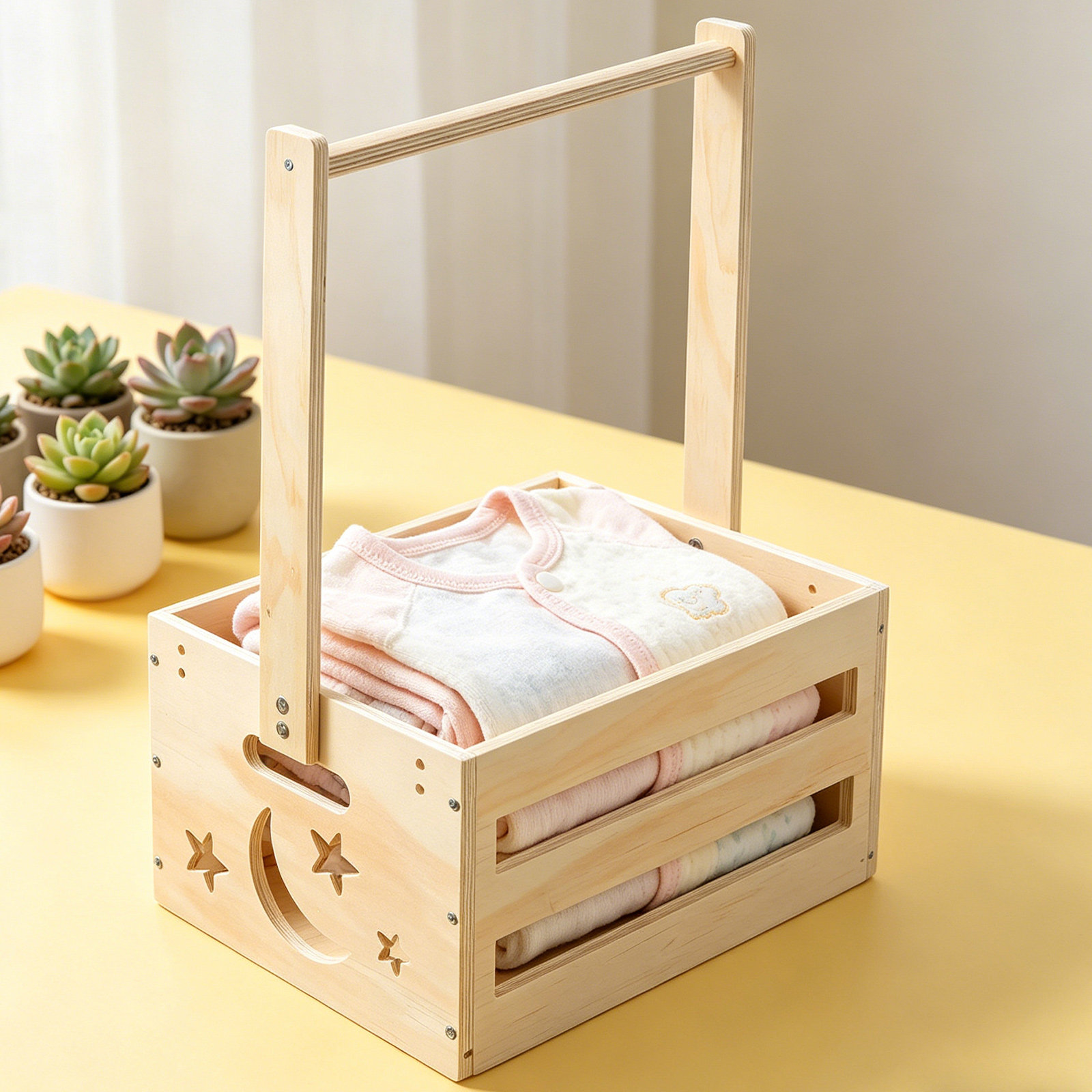 Portable Wood Laundry Hamper B - Baby Nursery Closet Organization review and price