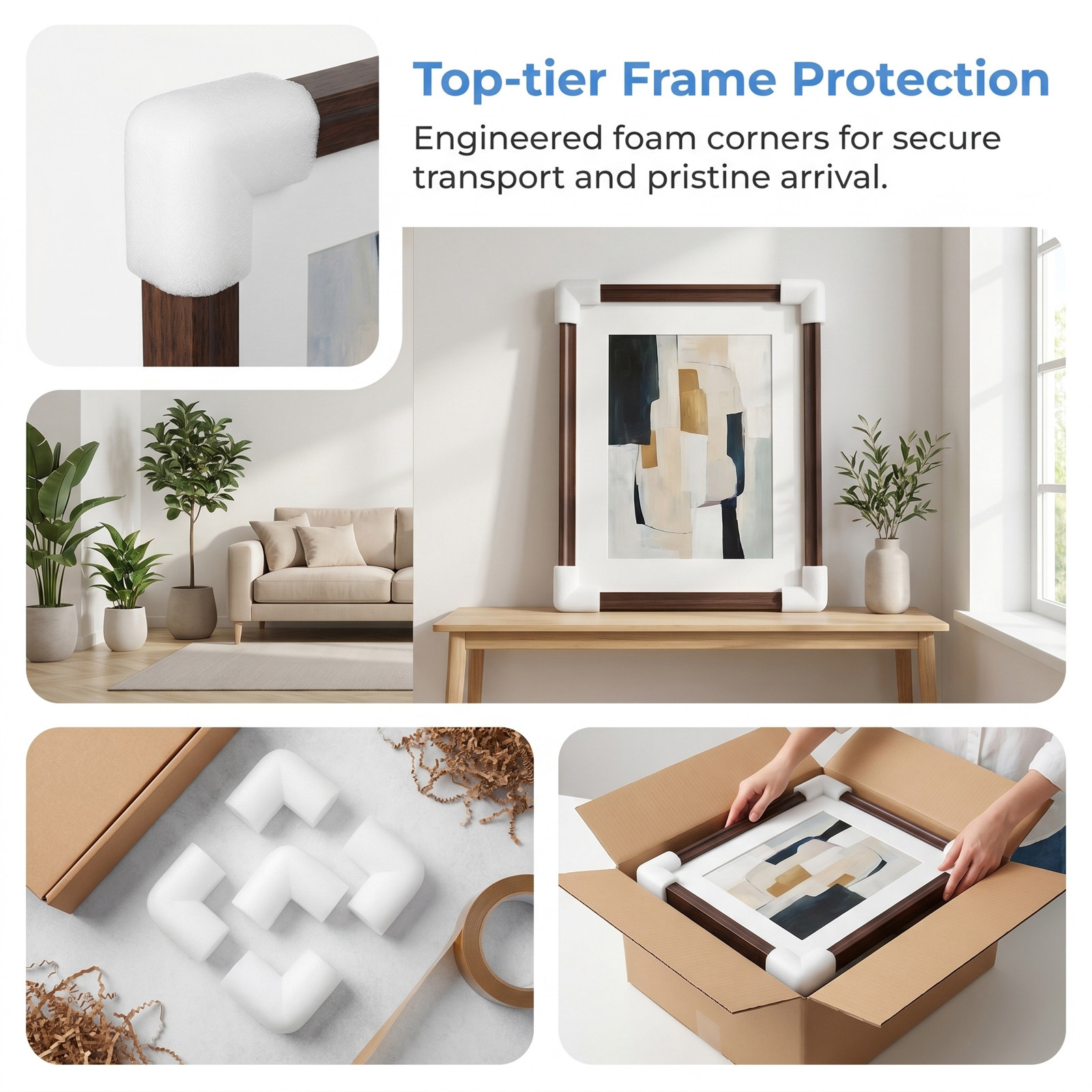 25Pcs Pearl Cotton Foam Corner - Corner Guard Foam review and price