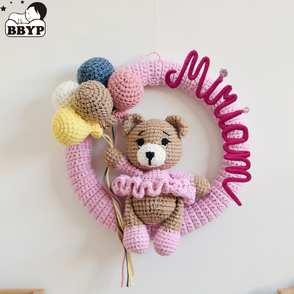 Personalized Crochet Name Wrea - Baby Nursery Toy review and price