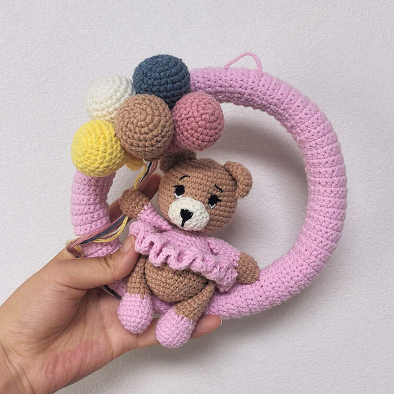 Personalized Crochet Name Wrea - Baby Nursery Toy review and price