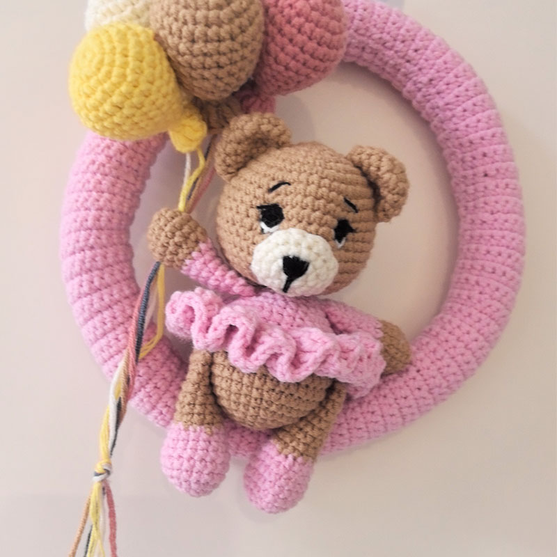 Personalized Crochet Name Wrea - Baby Nursery Toy review and price