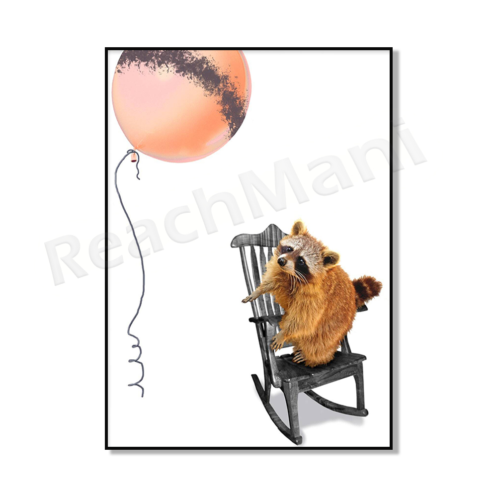 Baby Farm Animal Prints, Deer  - Baby Nursery Zoo Animals review and price