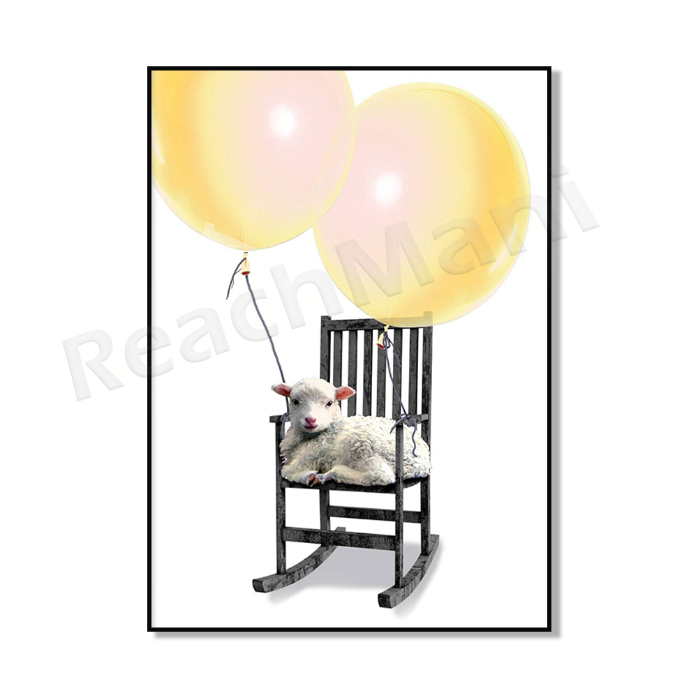 Baby Farm Animal Prints, Deer  - Baby Nursery Zoo Animals review and price