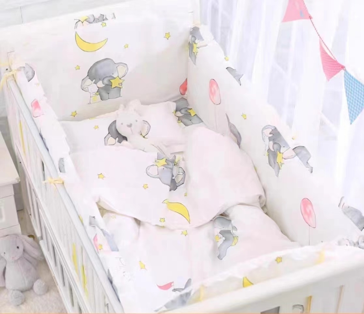 6Pcs Cotton Standard Size Crib - Baby Nursery Sale review and price