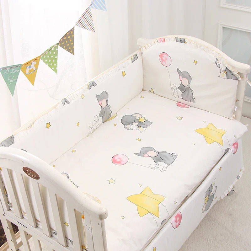 6Pcs Cotton Standard Size Crib - Baby Nursery Sale review and price